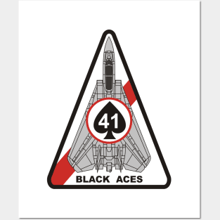 F14 Tomcat - VF41 Black Aces Posters and Art